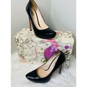 🛍️ Prada Authentic Black Patent Leather Pointed Pumps w/ Box & Bag